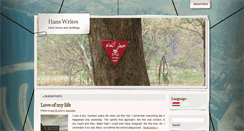 Desktop Screenshot of hanswrites.com